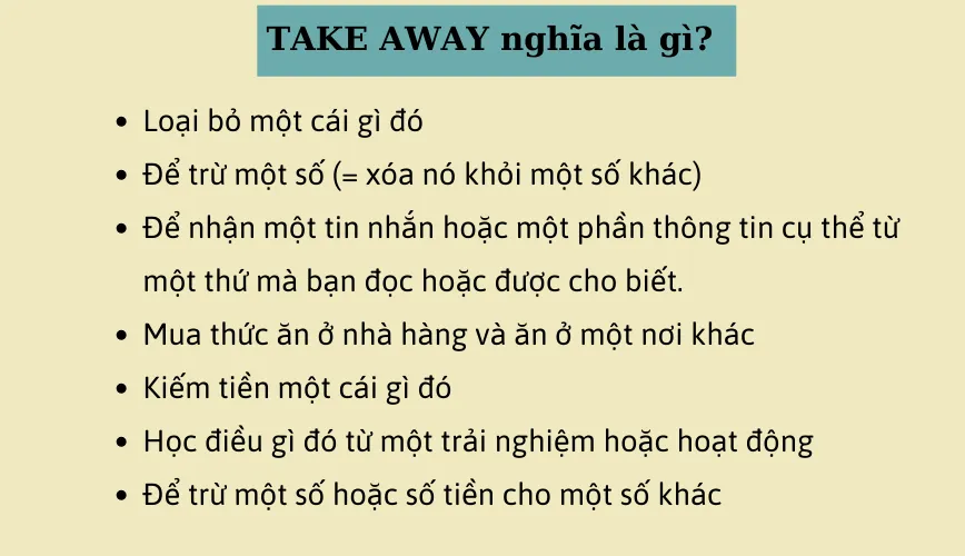 take-away-la-gi