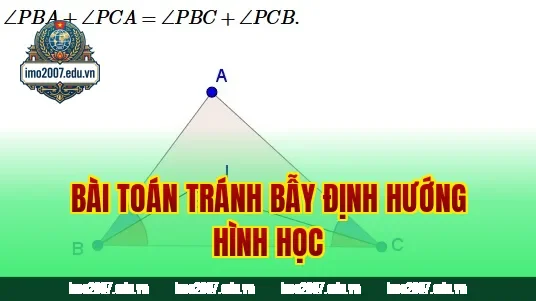 Bài toán tránh bẫy định hướng hình học
