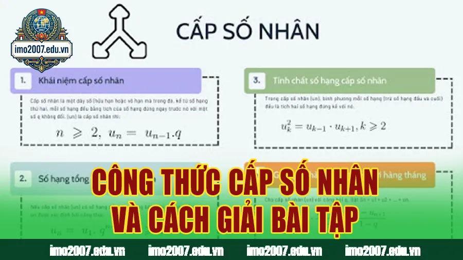 Công Thức Cấp Số Nhân Và Cách Giải Bài Tập