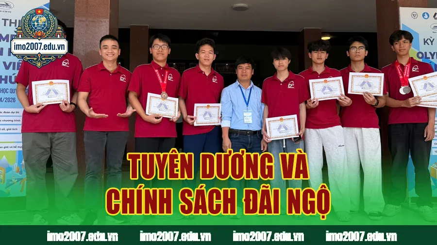 Tuyên dương và chính sách đãi ngộ dành cho thế hệ vàng IMO