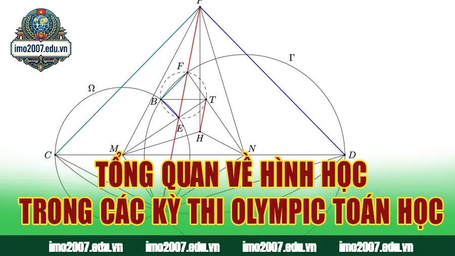 Tổng quan về hình học trong các kỳ thi Olympic Toán học