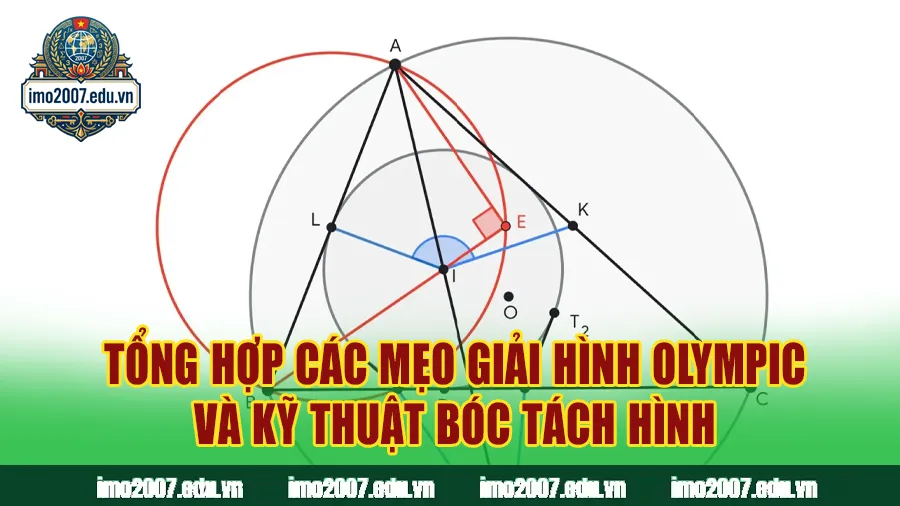 Tổng hợp các mẹo giải hình Olympic và kỹ thuật bóc tách hình