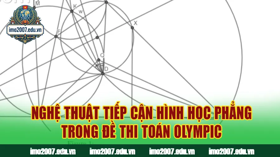 Nghệ thuật tiếp cận hình học phẳng trong đề thi Toán Olympic