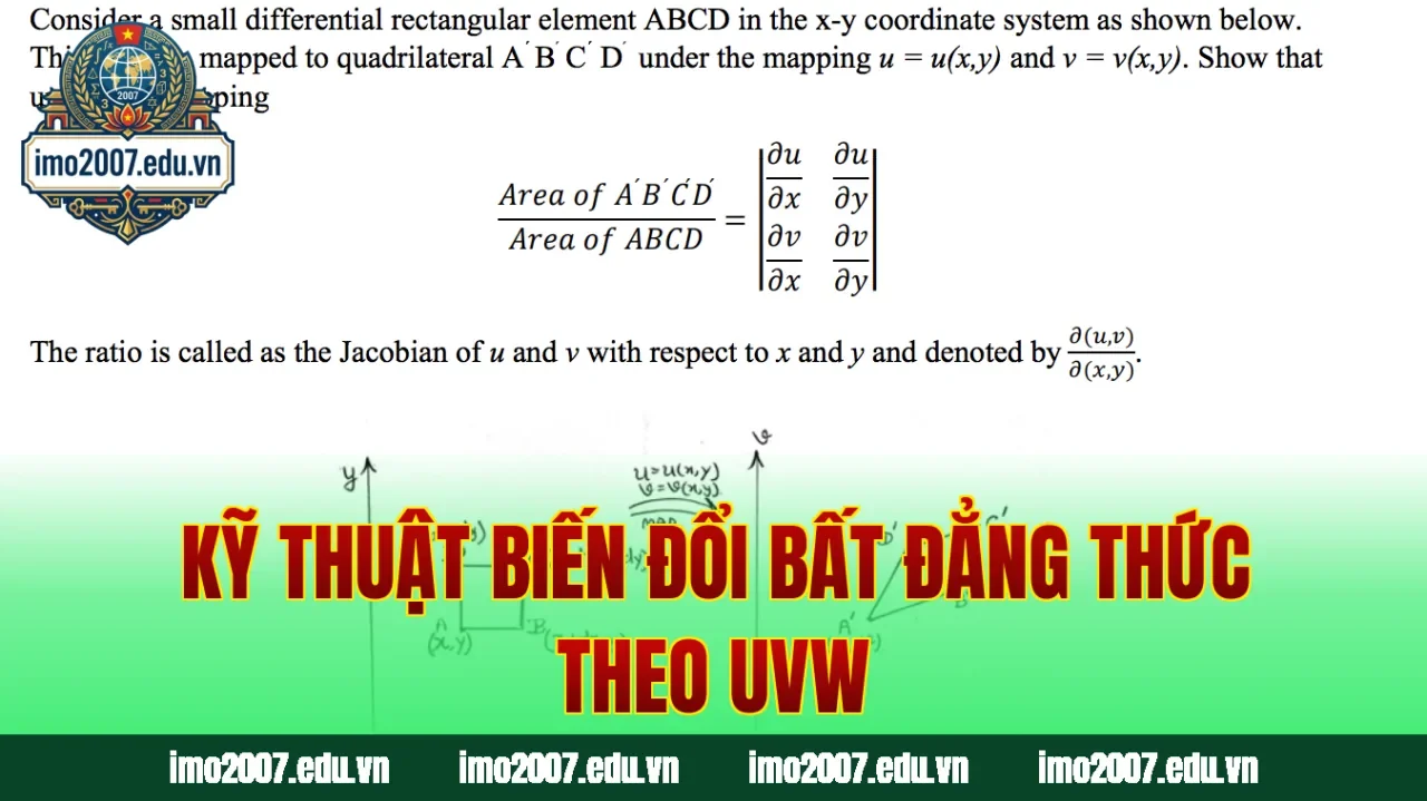 Kỹ thuật biến đổi bất đẳng thức theo UVW