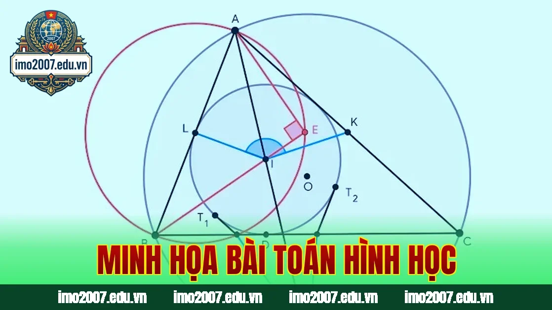 Minh họa bài toán hình học
