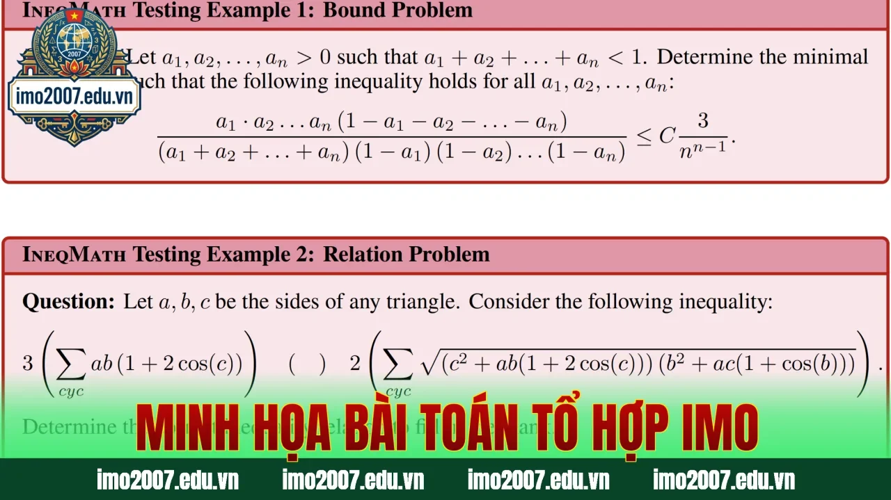 Minh họa bài toán tổ hợp IMO