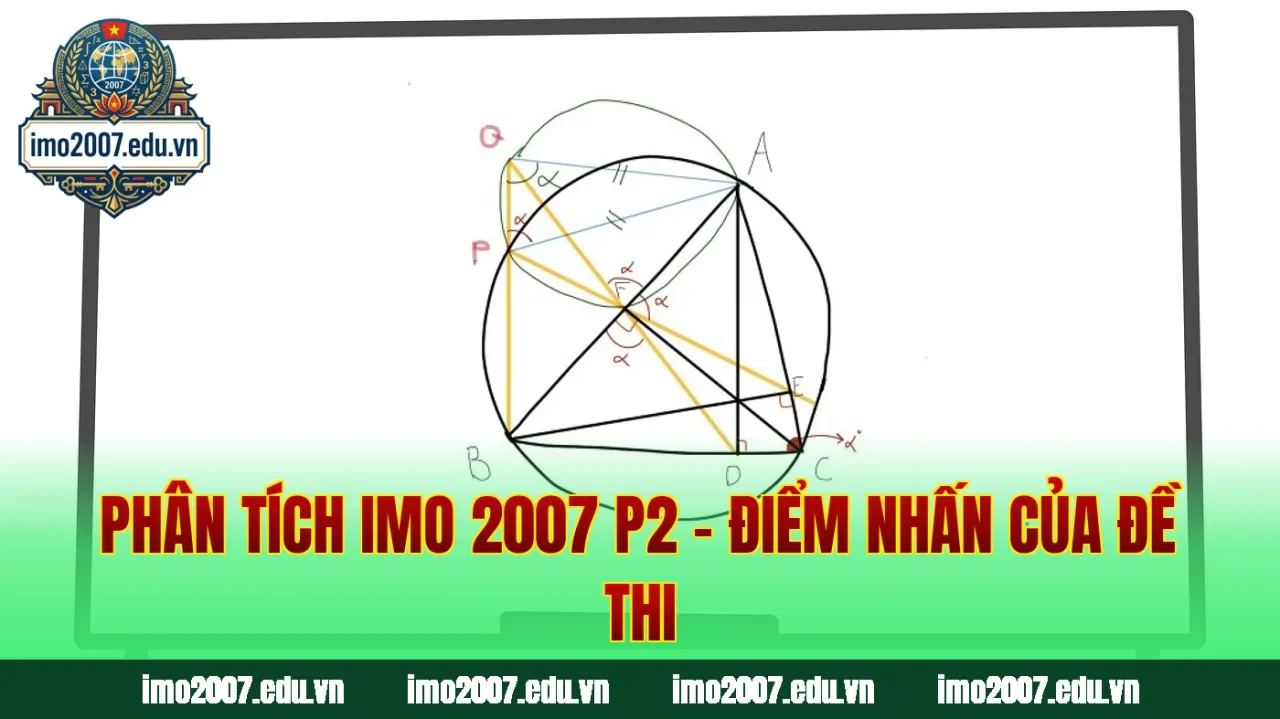 Phân Tích IMO 2007 P2 – Điểm Nhấn Của Đề Thi