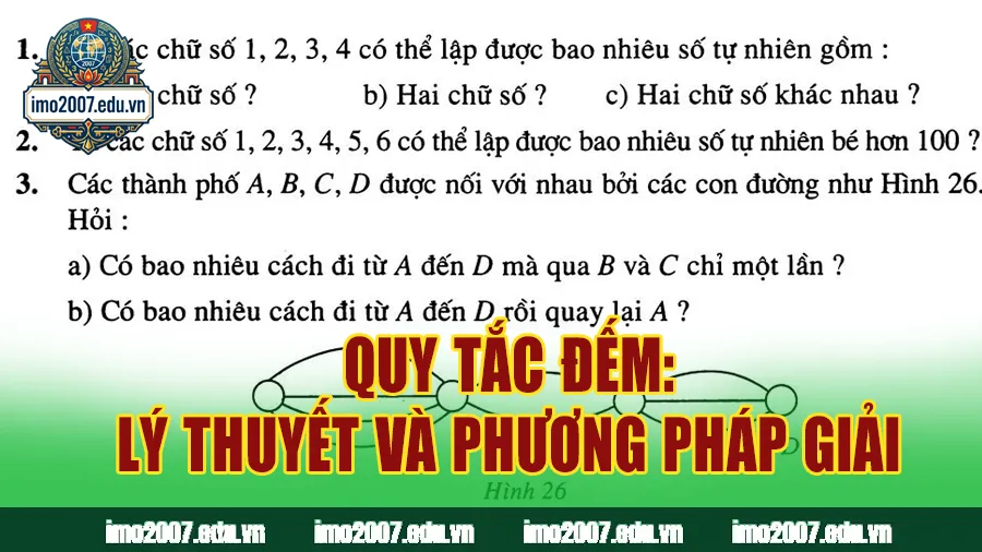 Quy Tắc Đếm: Lý Thuyết Và Phương Pháp Giải Nhanh