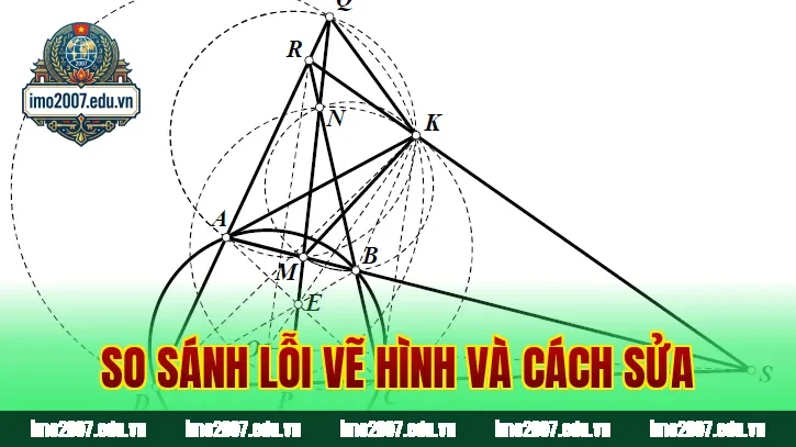 So sánh lỗi vẽ hình và cách sửa