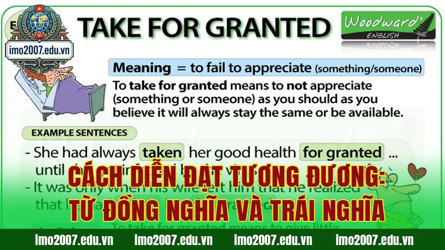 Cách diễn đạt tương đương: Từ đồng nghĩa và trái nghĩa